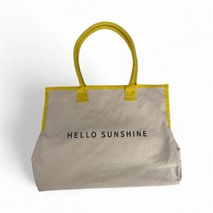 Hello Sunshine Canvas Bag
